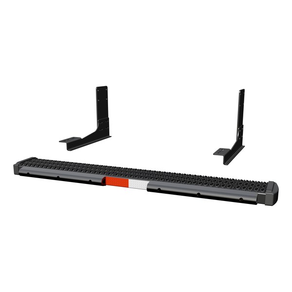Grip Step 7" x 54" Black Aluminum Rear Step Fleet Kit, Sprinter